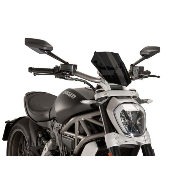 Puig New Generation Adjustable Screen Dark Smoke